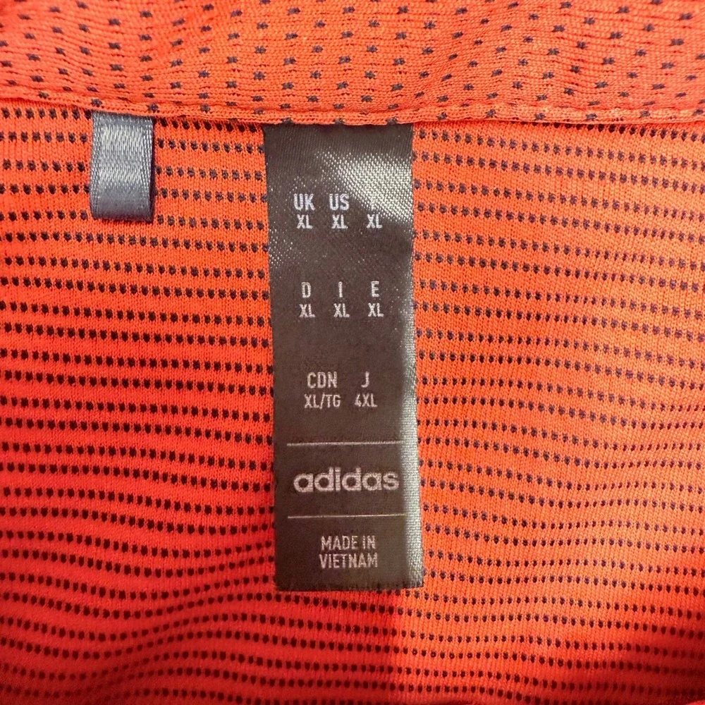 Adidas Golf Polo Shirt‎ Athletic Training Performance XL